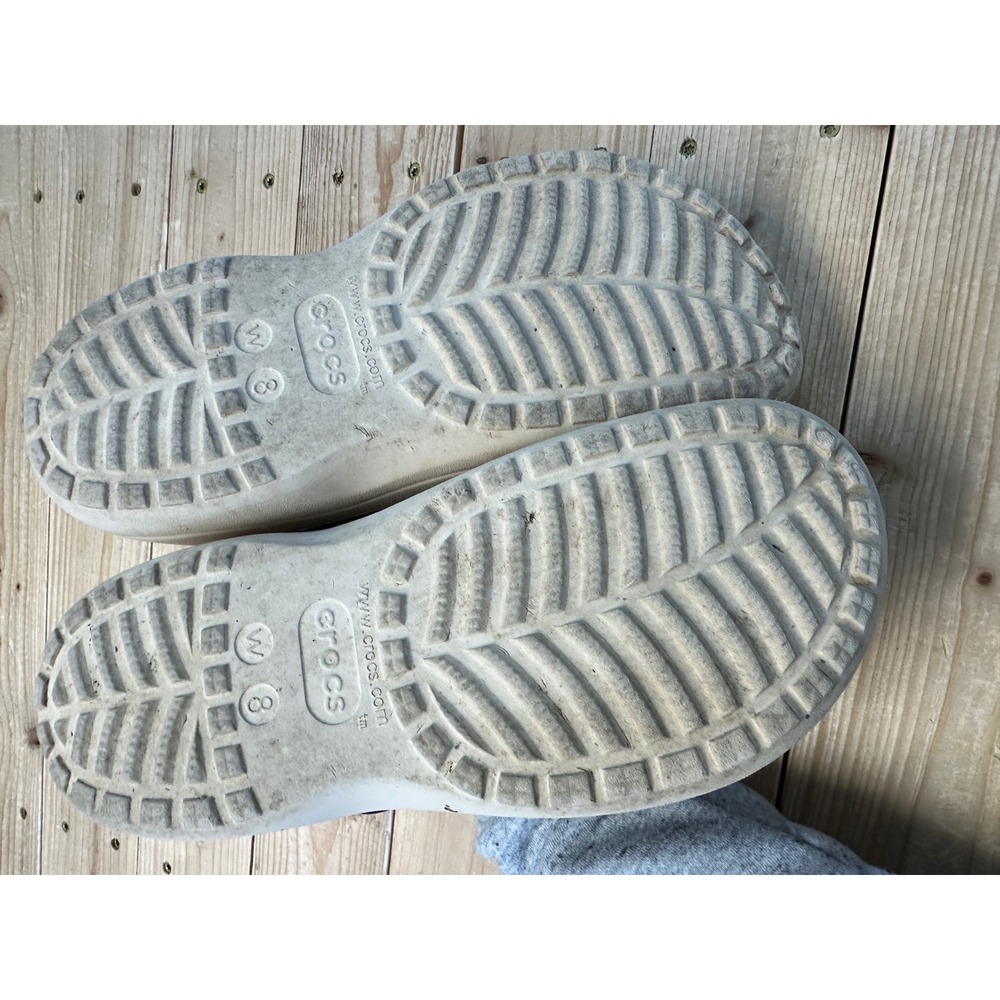 Crocs Classic Lined Leopard Print Clogs Women's S… - image 3